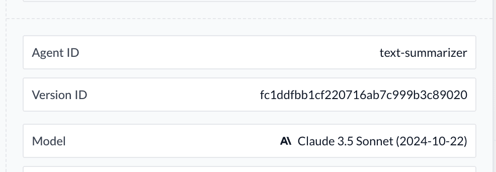 Completion Version Details