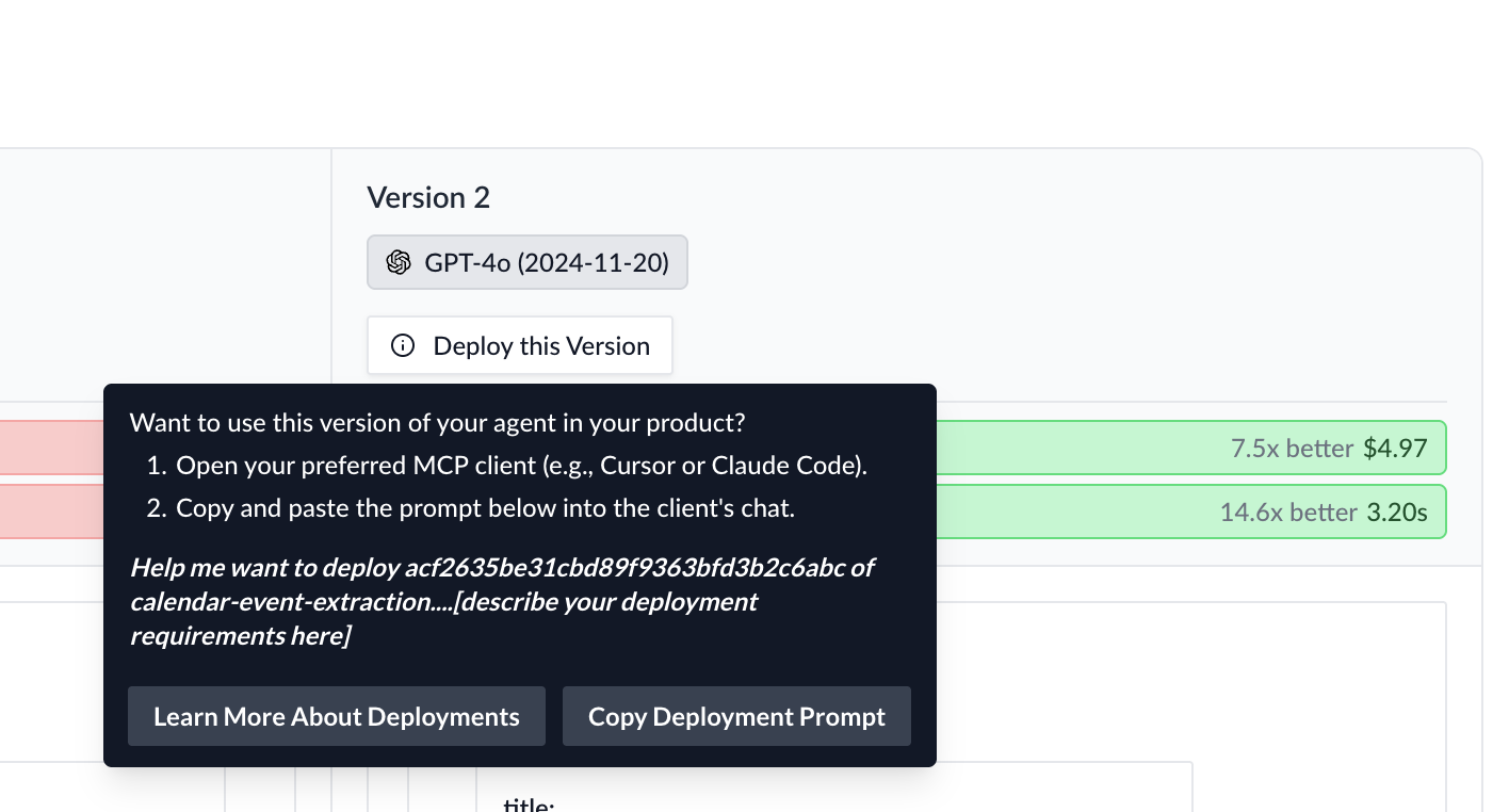 Deploy Version